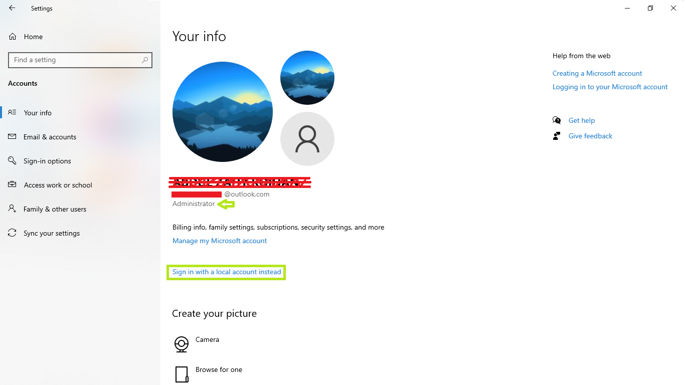 sign in option with password and picture not available in settings! please help me.... 294c20b8-5b37-43f5-9eff-d6951a0b3a69?upload=true.png
