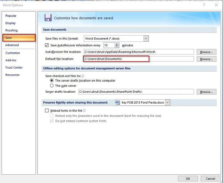 I can't find my file folder with all of my microsoft word 2013 documents in it. 295058d1598638320t-can-word-processor-documents-sent-desktop-vs-documents-folder-word2.jpg