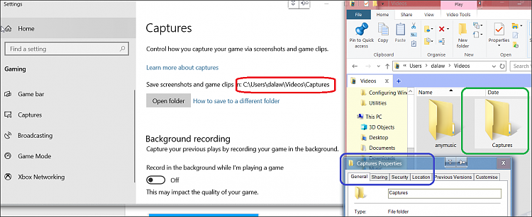 Xbox Game Bar won't let me view capture location. 296196d1599374636t-unable-move-captures-folder-xbox-bar-captures-1.png