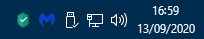 Windows 11 security center notification icon no longer has a right click menu after recent... 297349d1600013132t-windows-security-center-icon-vanished-capture.png