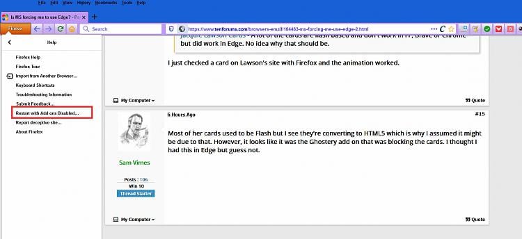 Should I write my Congressman to ask they force MS to let me see and use a website without... 297952d1600375849t-ms-forcing-me-use-edge-addons.jpg