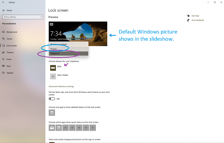 Lock screen slideshow "You need more than one picture to show in your slideshow." error? 298321d1600588941t-issue-lock-screen-slideshow-lock-screen-.png