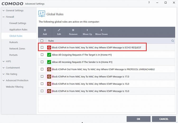 Adjusting Comodo Firewall rules - Messages in eventview are appearing 298530d1600727074t-comodo-firewall-cloudflare-warp-configuration-help-needed-block-ping.jpg