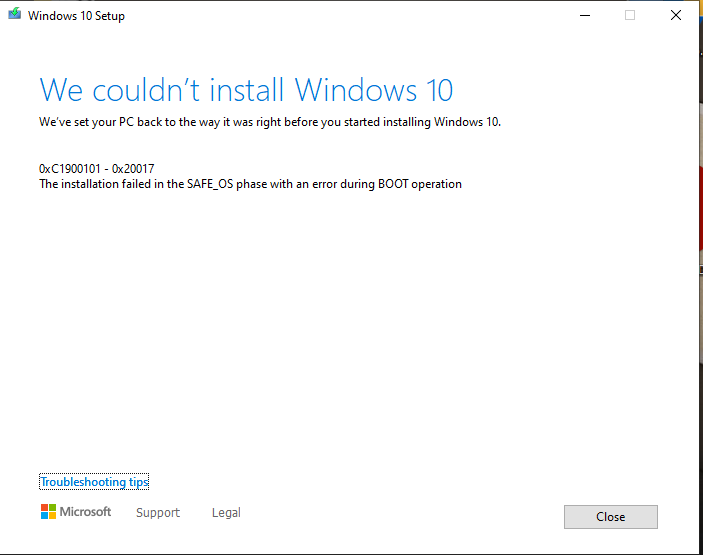 Updating Windows 10 from the Media Creation Tool Fails 2a38f555-eebc-47d3-9e5e-e5df4db6e2cf?upload=true.png