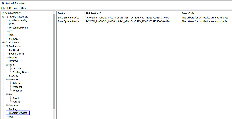 Missing Base System Device driver and ISATAP Adaptor Driver 2a3c6bf9-bf6c-46f4-920c-07394161372f?upload=true.jpg
