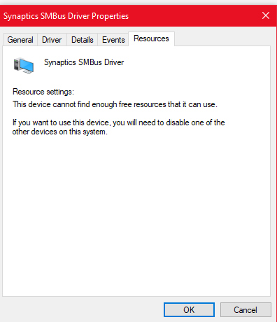 Synaptics SMBus driver error 2a58b27e-e378-4e8f-940f-121c9427621c?upload=true.jpg