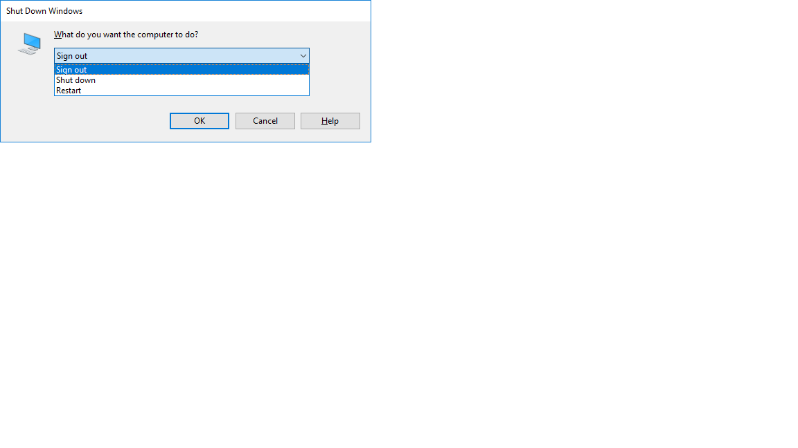 The disconnect option disappeared from the Shut Down Windows dialog menu 2ab6ccc0-5550-4146-98a1-bf6defe81276?upload=true.png