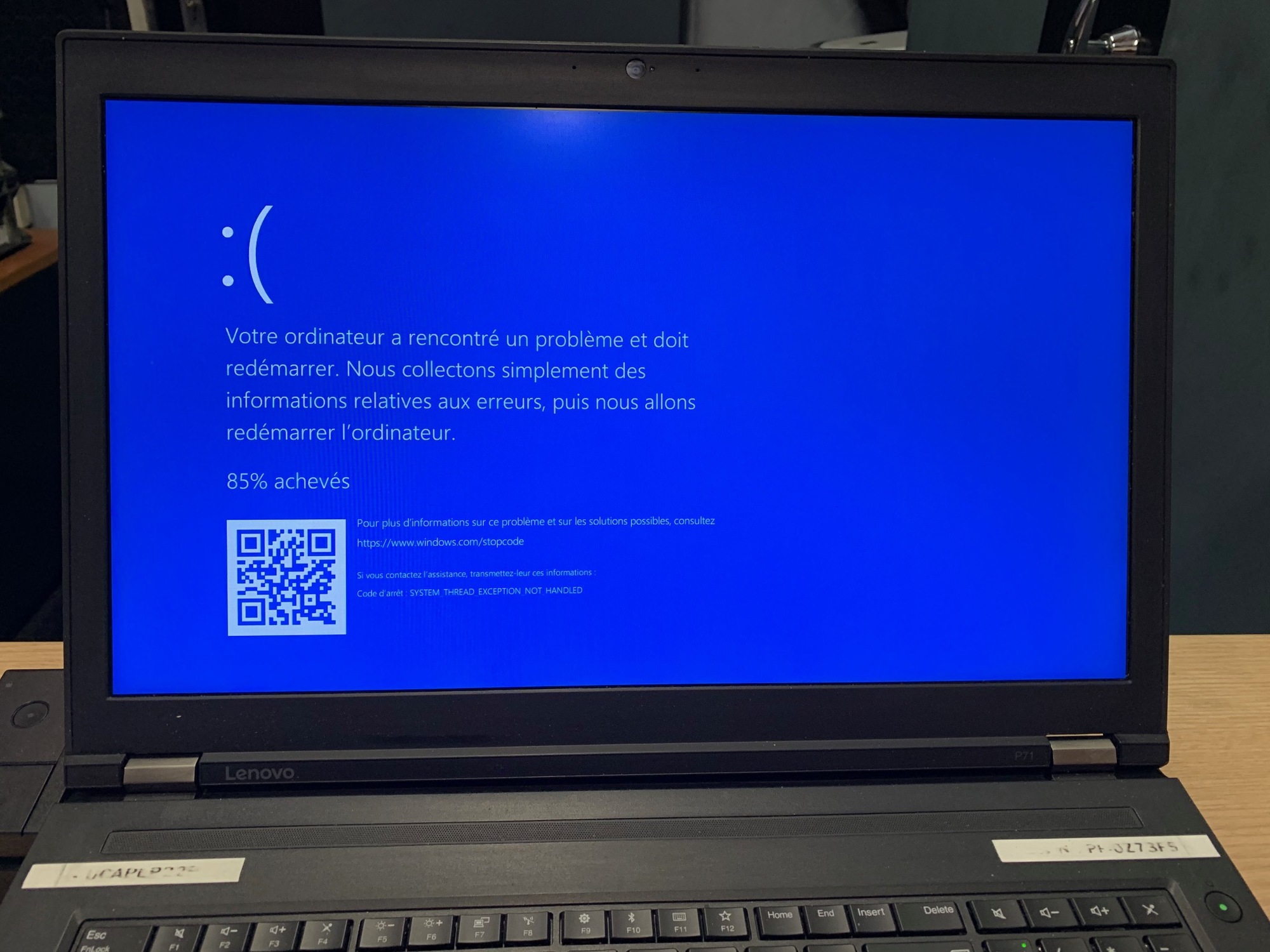 computer reboot error: The computer has rebooted from a bugcheck.  The bugcheck was:... 2abfb89d-403d-42c1-858a-687b8759674b?upload=true.jpg