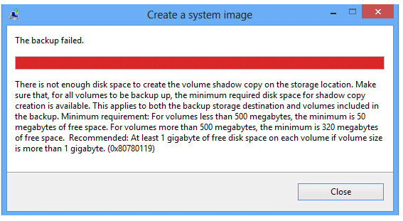 Windows 10 1903 Image Backup fails with error 0x80780119 2af164fa-a936-497b-8651-9ac3022d9cb1?upload=true.png