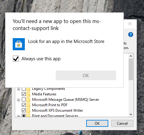 You need a new app ms-contact-support link 2ba0285d-06dc-4d5d-8358-8b12ffe3d590?upload=true.png