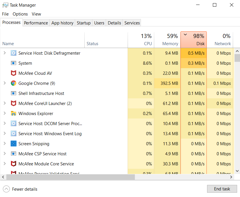 Issue with 100% disk space all the time 2be2f23e-2751-4d8d-a2aa-1fed2c74afa6?upload=true.png