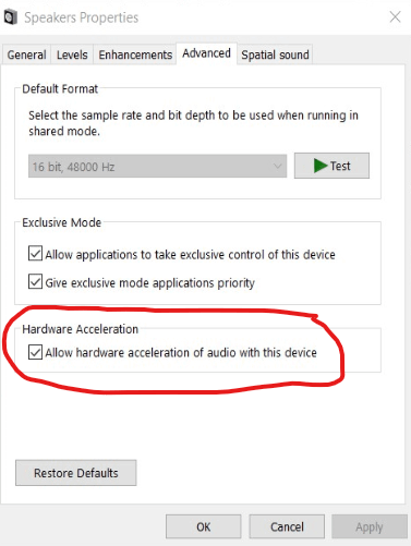 Windows 11 Spatial Audio is not available with Sample Rate 32bit/384kHz 2bfaf36b-80e1-49fc-87d1-157c8a0b8a02?upload=true.png