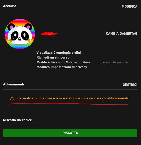 my xbox subscription