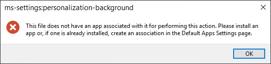 Showed "This file does not have an app associated with it for performing this action" when... 2c2bc0de-7f44-46c7-a5e6-081b2b39d46a?upload=true.png