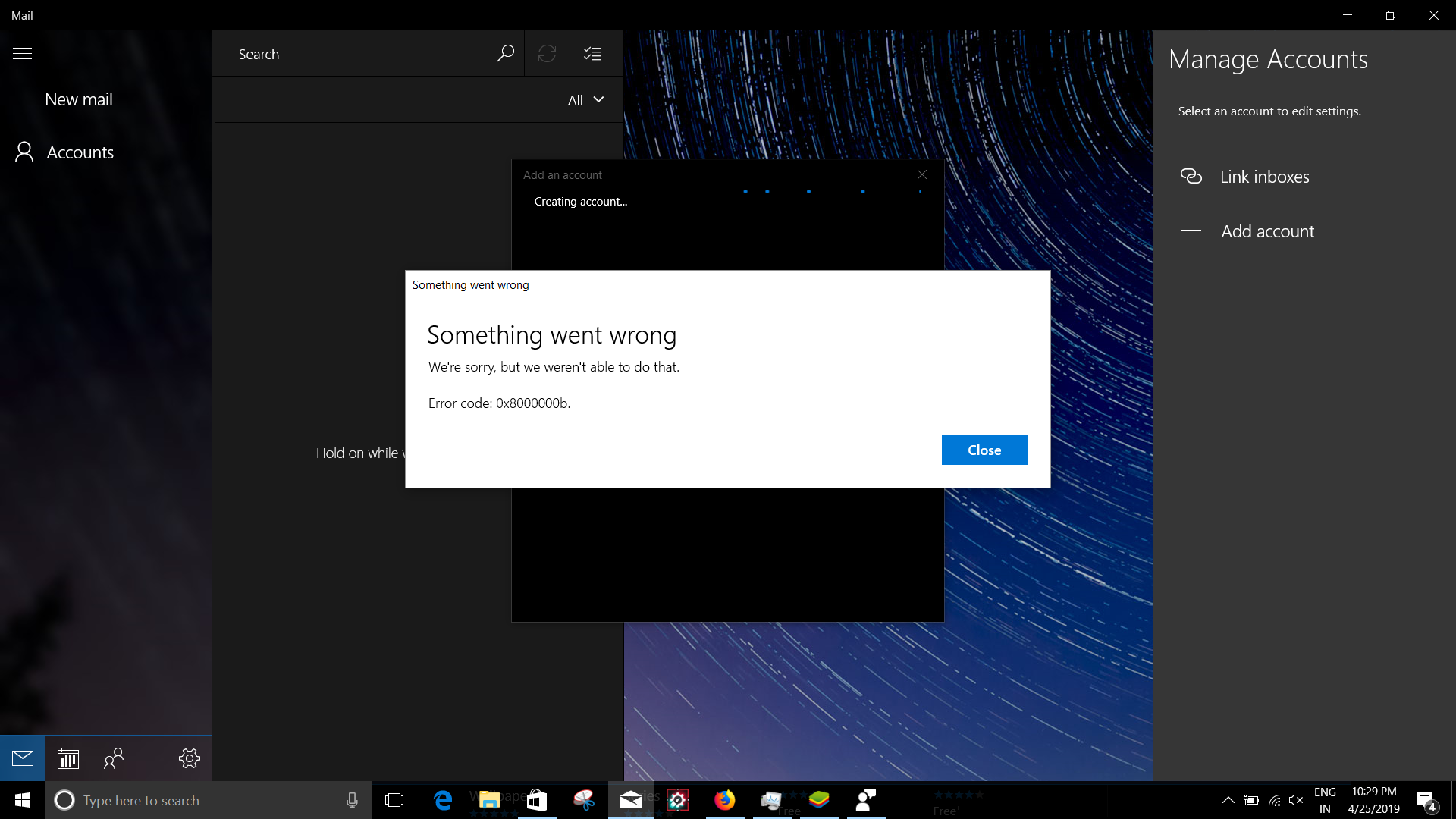 mail shows error code 0x000000b while adding a gmail account to the windows mail 2c8014cf-2e9b-49dd-a89c-cec7f6dbb1ed?upload=true.png