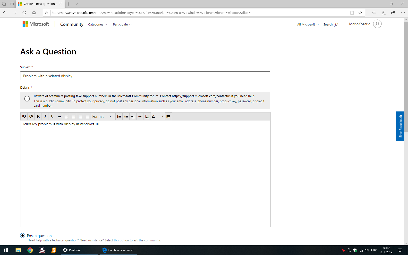 Problem with pixelated display 2cbf059f-c297-4fd6-b2de-f5246ed8211a?upload=true.png