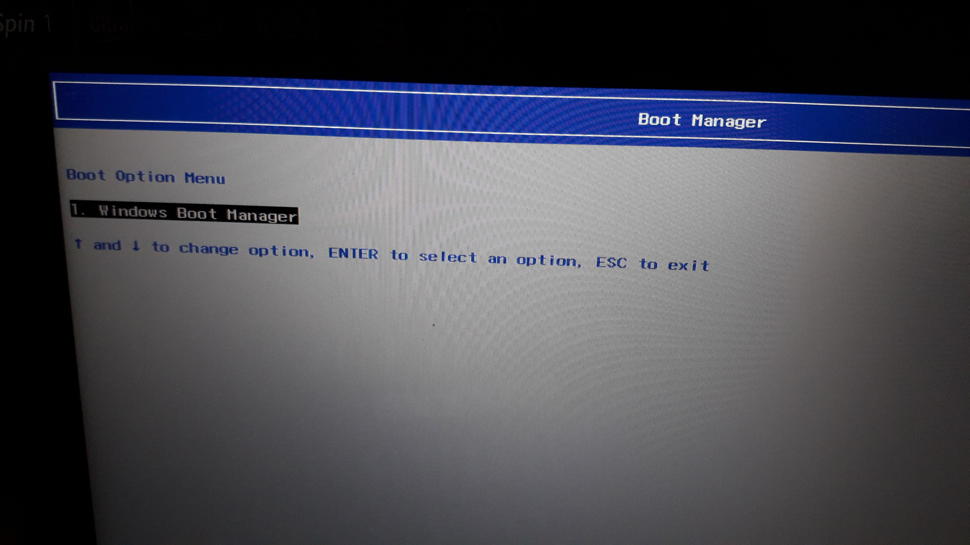 Can't start Acer laptop N18H1 after Windows update - "Insira o suporte de dados externo e... 2cecf34f-93f7-4024-8e18-197cd4952f33?upload=true.jpg