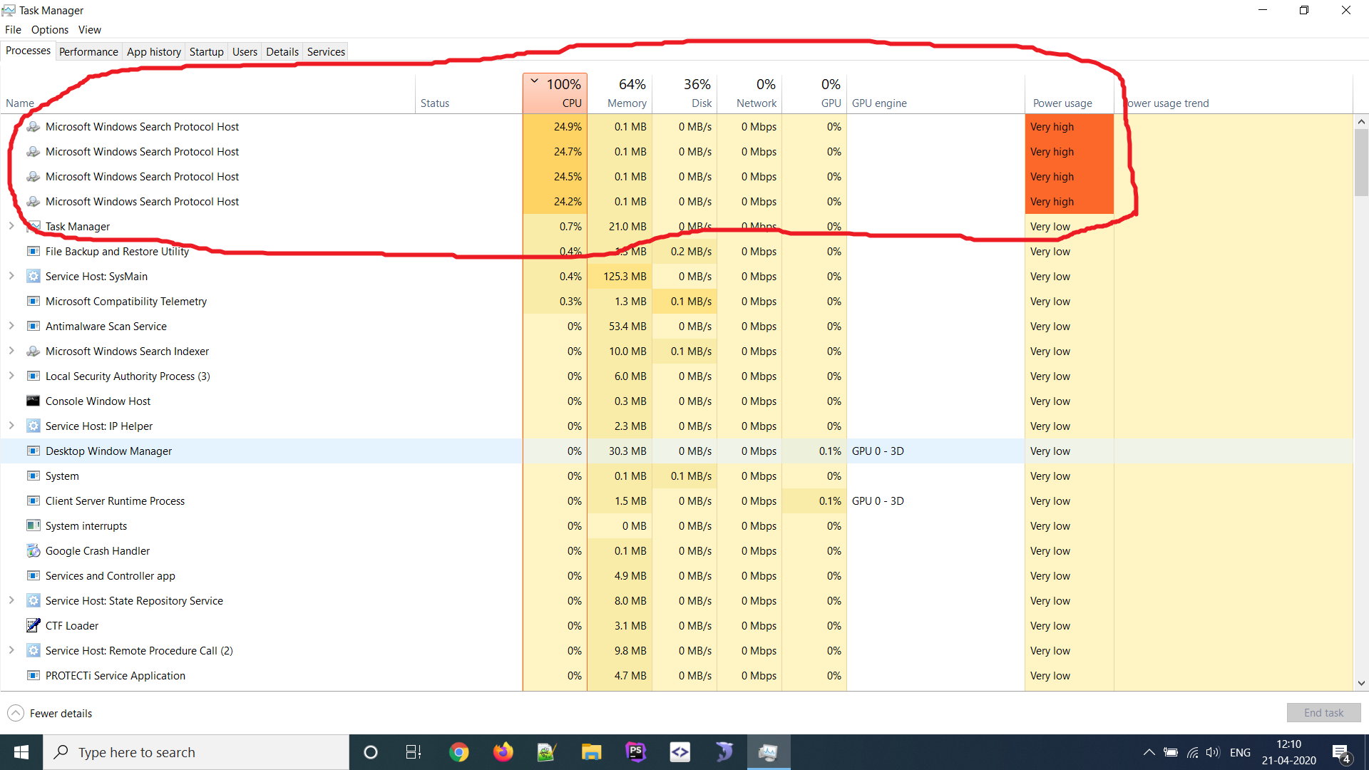 Microsoft Windows Search Protocol Host - 100 % CPU USAGE 2d0131d6-0395-4968-9d36-f5fe13afdaf9?upload=true.png