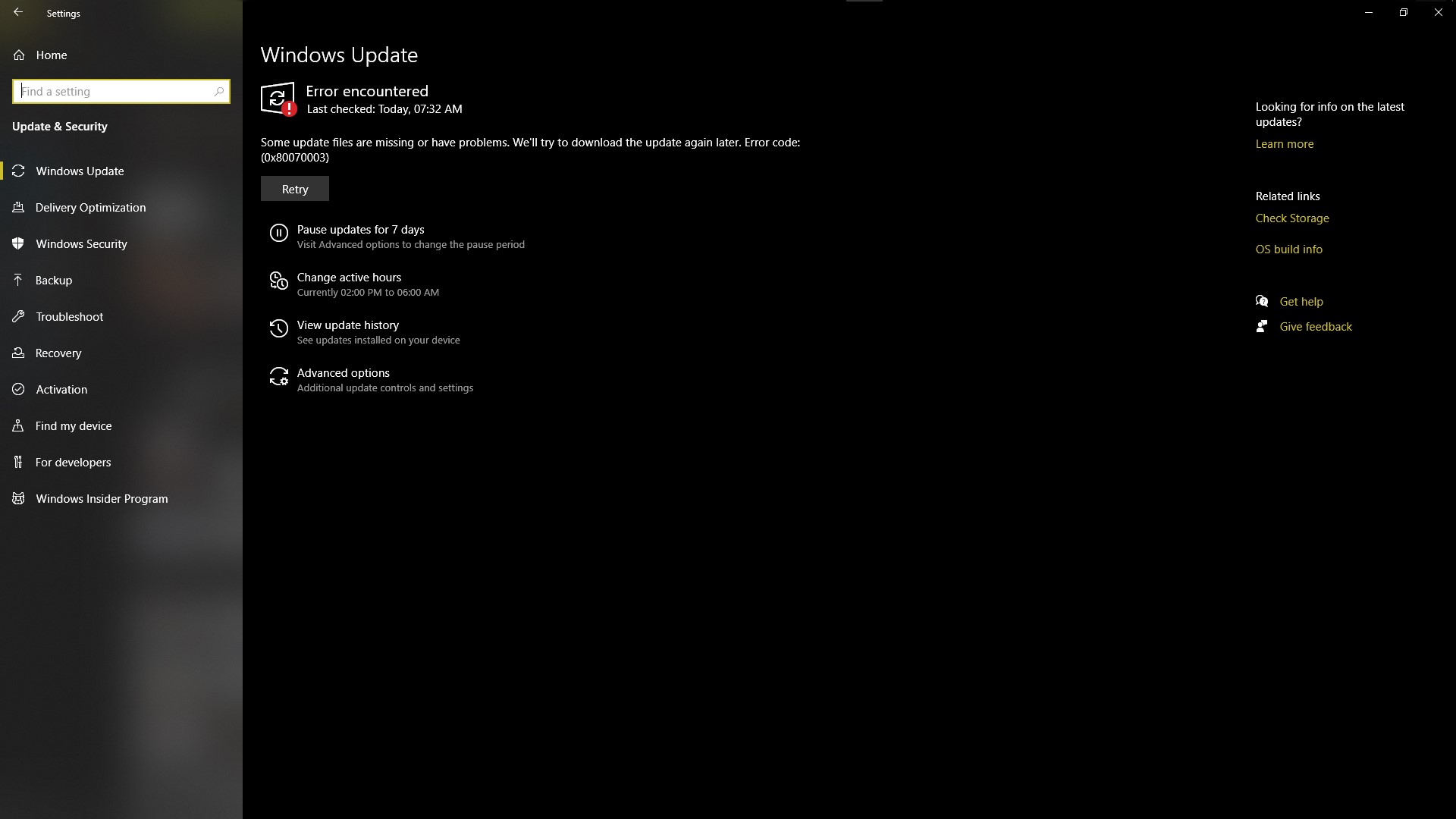 Some update files are missing or have problems. We'll try to download the update again... 2d4f55e8-d33c-45ce-b395-a8ee5b1d98be?upload=true.jpg
