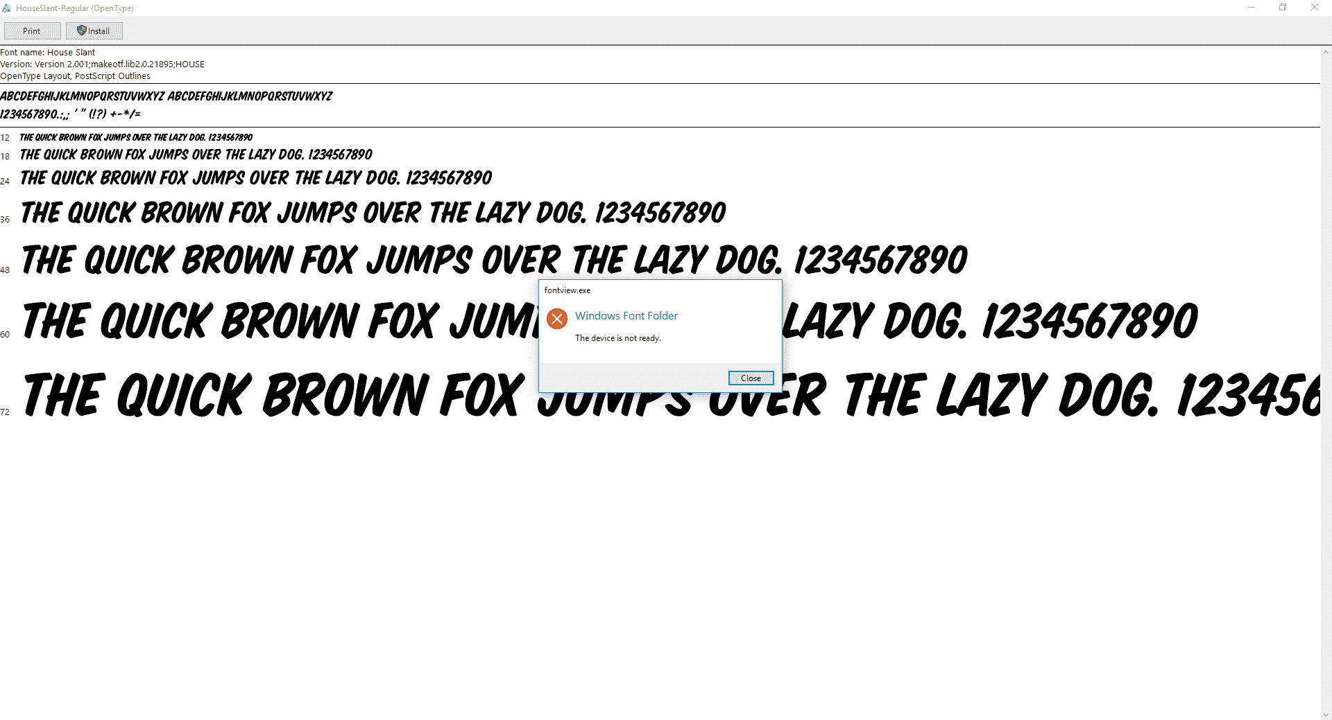I want to install new fonts in windows 10, but it gives me error "The Device is not Ready" 2d6542c7-9e7a-436d-8f10-627ba8848425?upload=true.png
