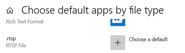 Trying to Associate *.RTSP to VLC - Can not Will not Remember Association - Version 10.0.17763 2e145d2d-894b-4ca9-9531-f002c7110379?upload=true.jpg