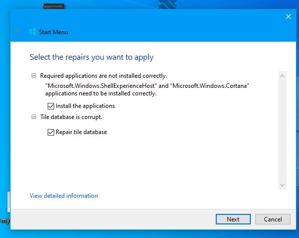 Start menu issues 2f0ba11c-8a0a-40a2-9ab1-e308ff08af71?upload=true.jpg