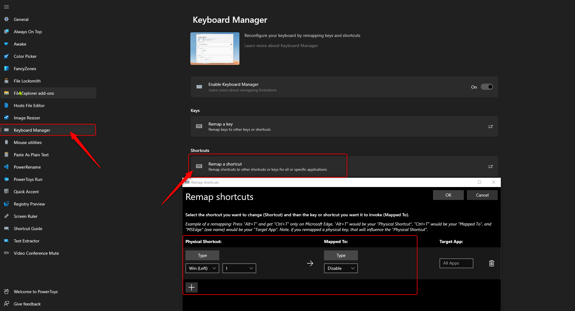 How to Disable Shortcuts with PowerToys? 2f5fba24-1bd9-4825-8676-bc08de63dec1?upload=true.png