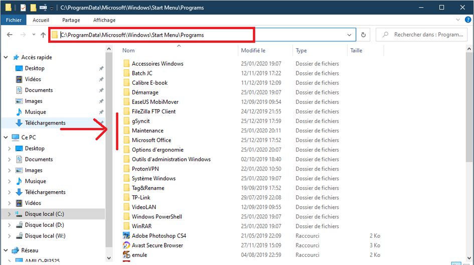 Start Menu issues - Some folder/file in, not displayed and why ? 2f77488e-12fe-44dd-9e91-7527cc9a1392?upload=true.png