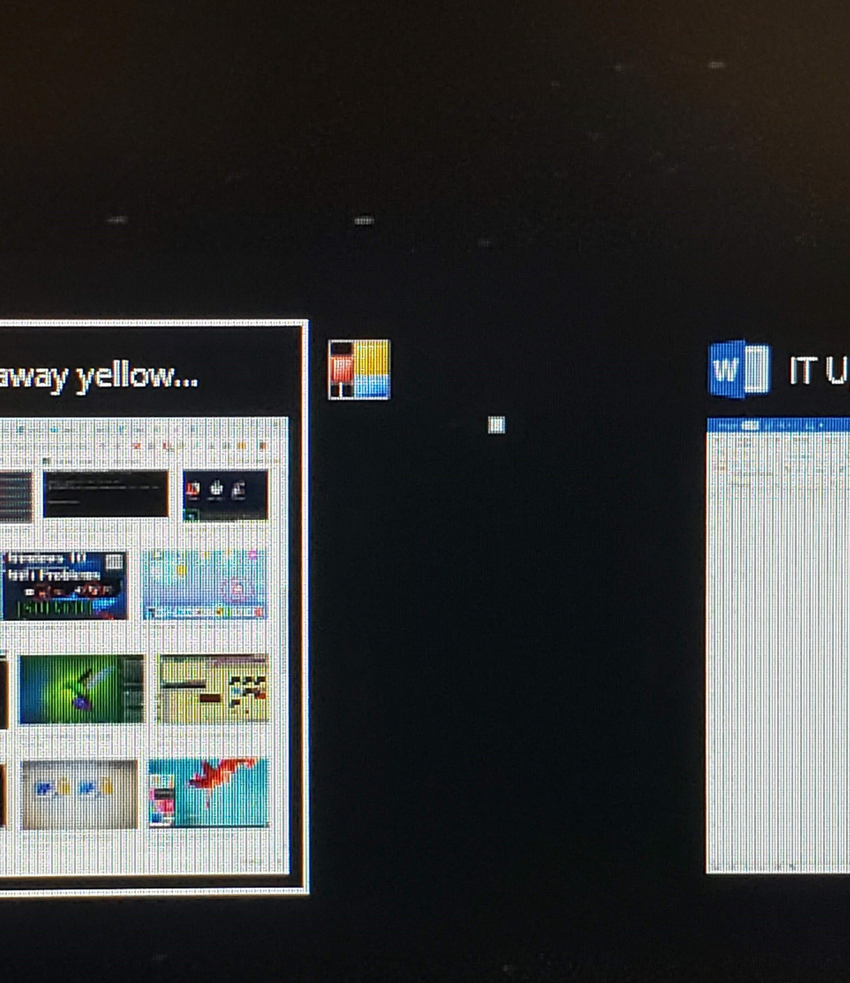 Does anyone know what this red-yellow-blue icon is? It won't disappear. 2f7f8ba3-1b8b-4f14-8d38-9f1e0d16bb5c?upload=true.jpg