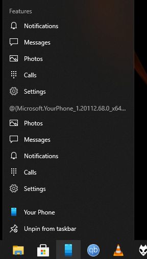 Windows Your Phone application, doubled. 2f9d1e6f-7b5c-400b-9405-595a7feec9bd?upload=true.jpg