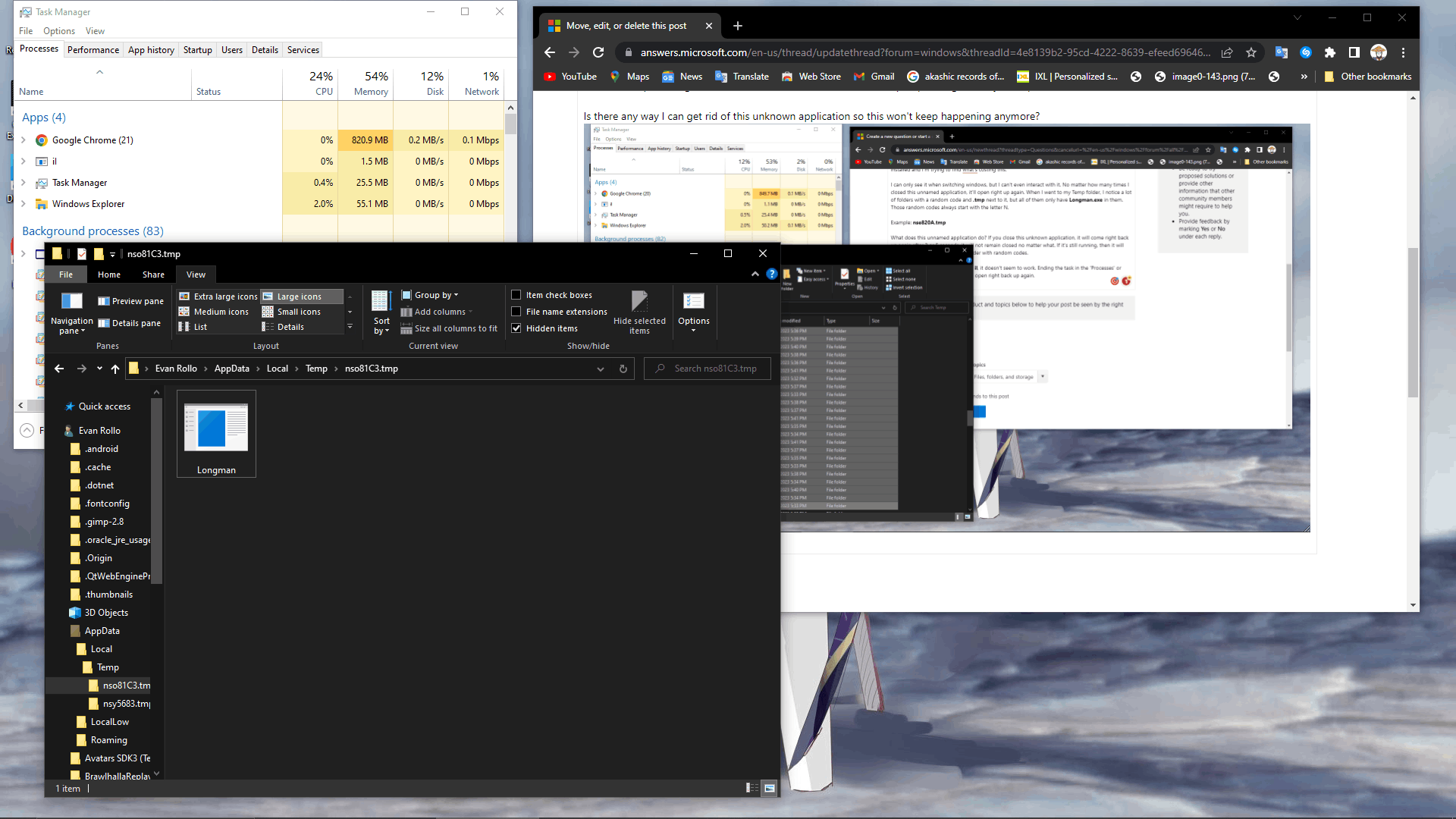 An unknown application: il Longman.exe 2fccXiqBNhIXaNY%2bZYPnHXPGrj39cT5DGLsb8SQ%2bfh03hP2vt%2b%2f2o6Ig0egLNWvUnFBNY0gN3G2WXNdAon4ZI%3d.png