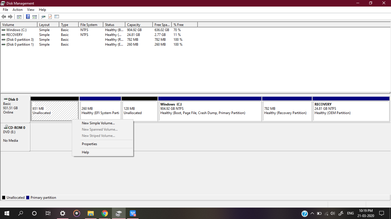 how to put the EFI partition on the beginning of the disk to be able t 2fda3755-c09d-4e17-a8de-9f4f344a7b0e?upload=true.png