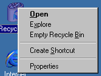 For explorer context menu, how do I restore missing new shortcut item? 2sDNrz4.png