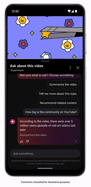 Microsoft silently introduces Windows AI Lab to let users test experimental features 300219t-youtube-testing-new-experimental-generative-ai-features-youchat_external_gifw_disclaimer.png