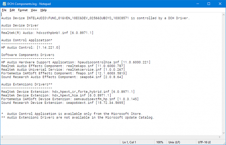 I want to download DCH driver for Window 11 but cant seem to find it 302652d1603204316t-determine-dch-uad-realtek-driver-needed-your-audio-dch-components_log.png