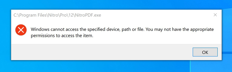 Windows cannot access the specified device, path or file....... 3026a8a2-5cda-4227-be47-f2687d4a5881?upload=true.jpg