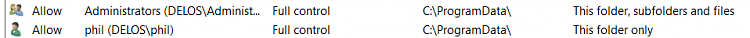 Fix permission problems after administator account getting access to non-admin home directory 304319d1604192205t-no-directory-permissions-but-its-my-account-im-admin-image.png