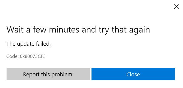 Microsoft store error Code: 0x80073CF3 304a14c9-c4d3-42d8-b272-e530c07cb172?upload=true.jpg