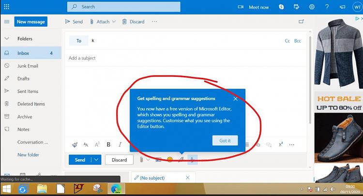 The spell checker in Windows New Outlook no longer works. 305445d1604914090t-spell-checker-outlook-live-web-email-not-working-screenshot-2020-11-09-091855.jpg