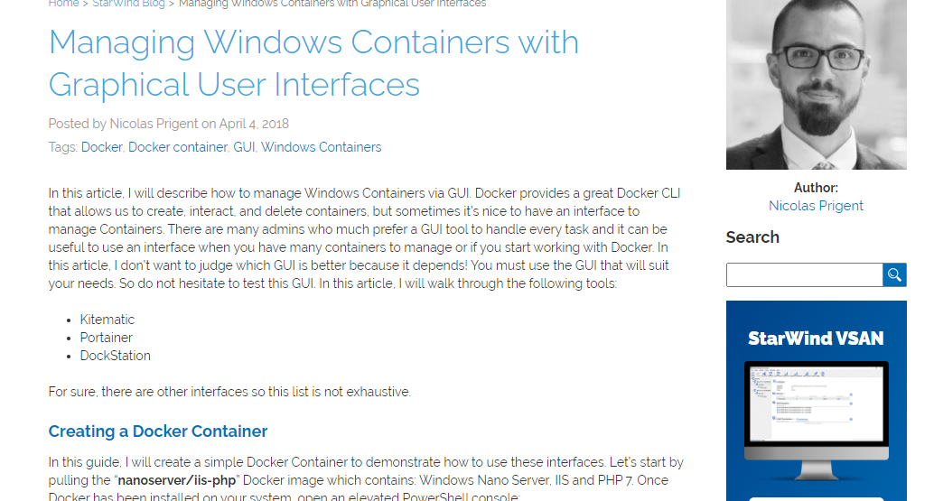 With Containers features now inside of Windows 10 Is there a GUI to view what is running 30593f04-40ac-4f4b-965a-17e981b37b03?upload=true.png