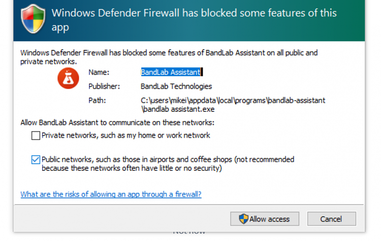 Software blockage 305986d1605214876t-bandlab-install-snag-windows-firewall-blockage-bandlab.warning.png