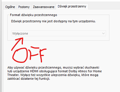 Windows 11 - spatial audio grayed out 305b638e-3c41-4dd2-8ec3-a94c014c99c8?upload=true.png