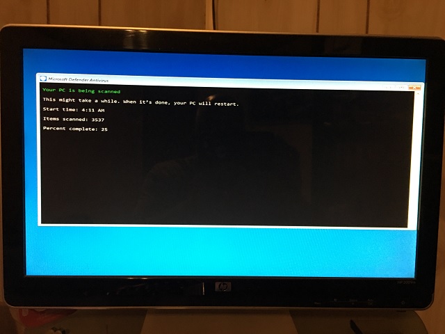 Microsoft Defender Offline Scan Doesn't Work After KB5051974 Update 306425d1605435765t-microsoft-defender-offline-scan-percent-complete.jpg