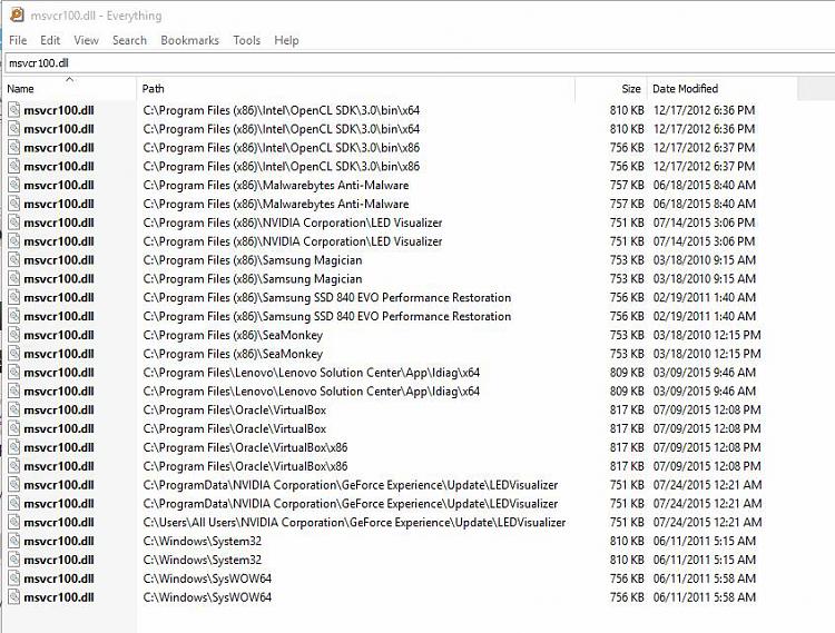 Trying to run an old program on windows 11 and getting the same error for both MSVCR100.dll... 30649d1485954269t-error-message-msvcr100-dll-msvcr.jpg