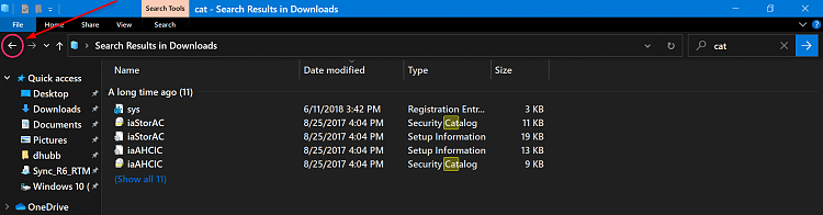 When I attempt to select a file type after using search, File Explorer returns to the... 309065d1607012321t-explorer-search-box-return-all-files-2020-12-03_11h16_27.png