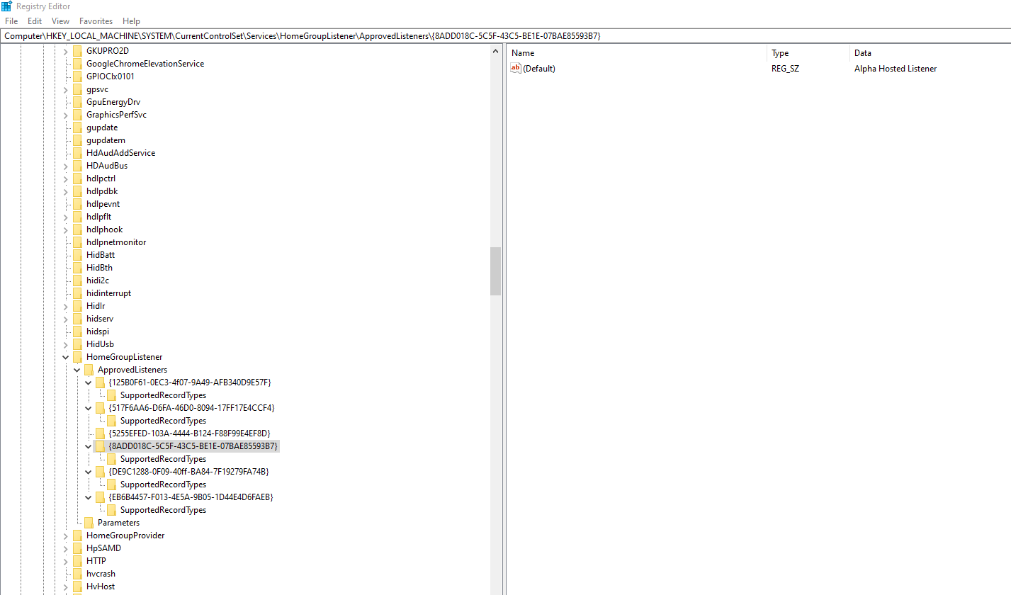 Strange registry entries in Home Group Listener    Guid_AlphaListener_AlphaAccount 30944269-4234-41f9-84cd-450933c4e7b8?upload=true.png