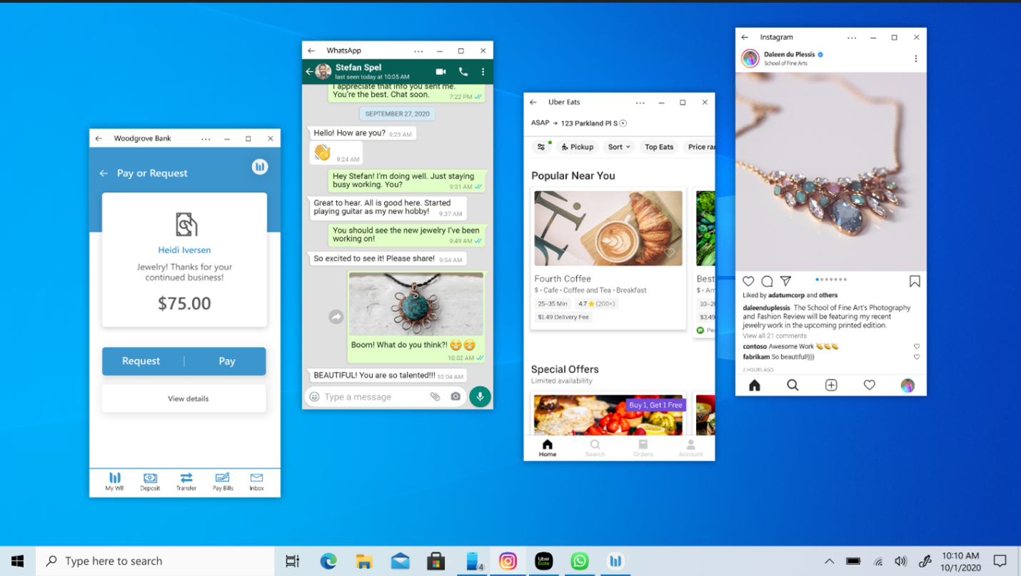 How to run multiple Android apps on Windows 10 PC with Your Phone app 30bd8476-c6d9-4da9-83d0-689f4fd0795a?upload=true.png