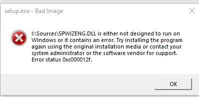 Cannot Install Windows Due to Multiple Missing DLL Errors 30e7e1b8-4ce0-4497-a398-e928a3edea5d?upload=true.jpg
