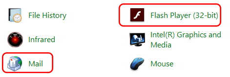 The Mail and Flash Player (32-bit) Applets CLSID / GUID 30f94b38-d1f2-4956-a28b-88c82c76d115?upload=true.png