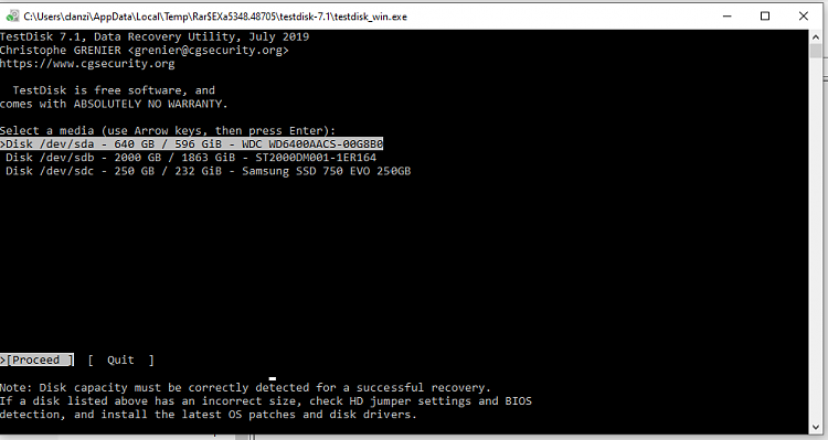 I have connected two harddisk to my server. My data is in one Harddisk and the backup of... 312442d1609144381t-harddisk-raw-test-disk-1.png
